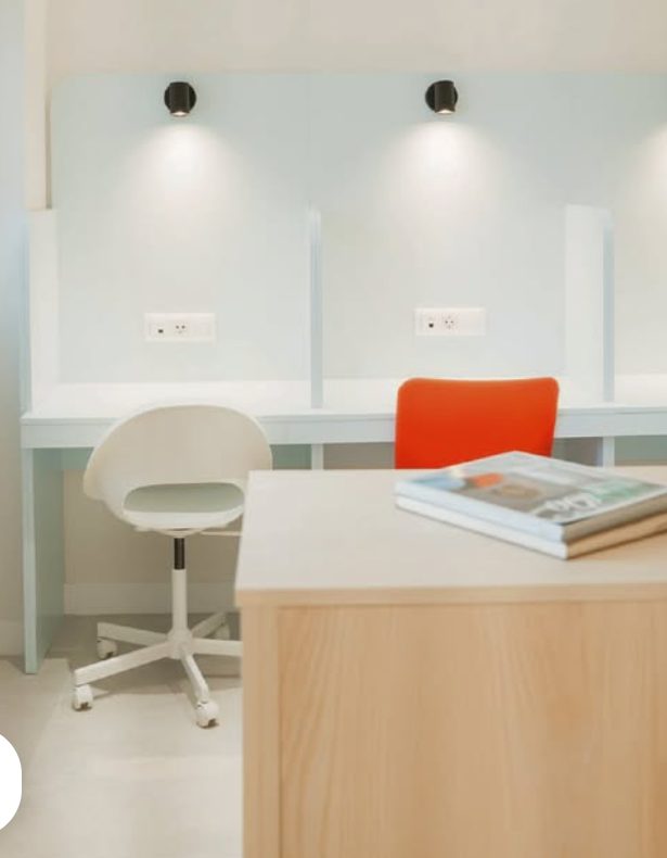 Espacio de trabajo diseñado por Bargo Studio